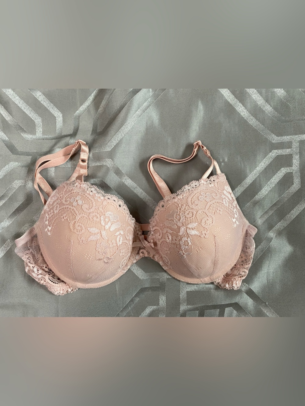 smart & sexy Lace Push-Up Bra - Light Pink